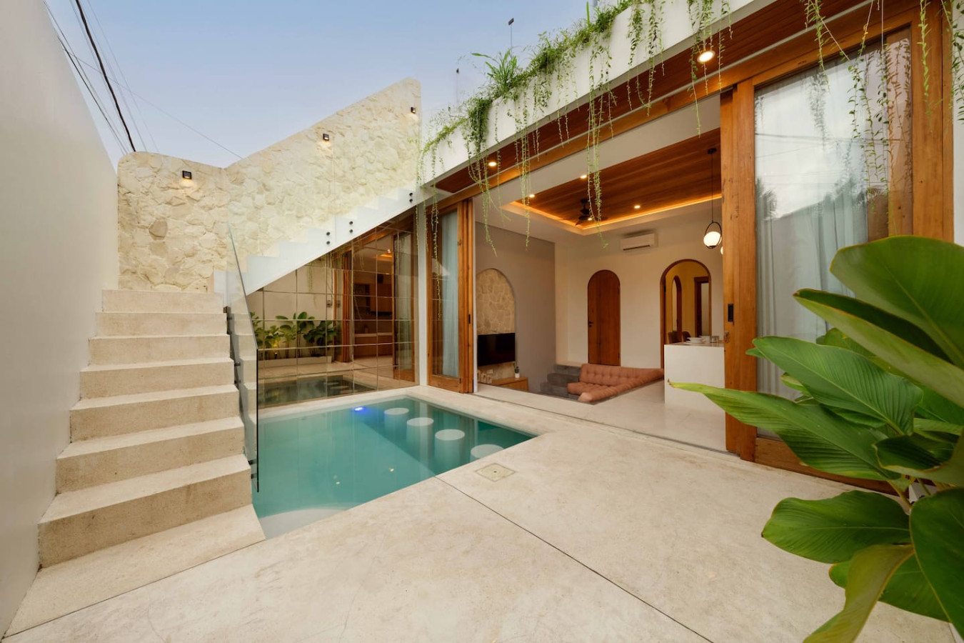 Modern 1BR Oasis - Sunken Lounge & Near Canggu